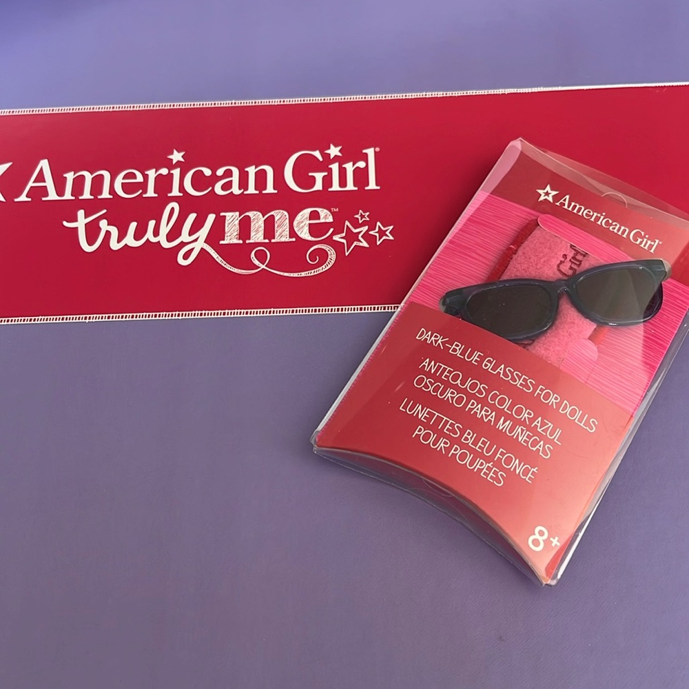 NEW Doll Glasses American Girl 👓 with Storage Case